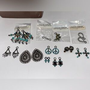 F.A.I.T.H. Assorted Earring Charms Charmers to be worn with Hoops